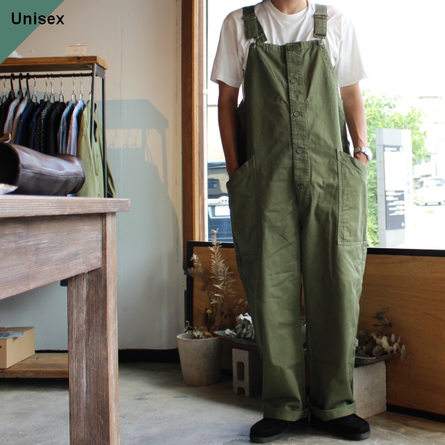 HARVESTY ハーベスティ CHINO CLOTH OVERALLS チノクロス