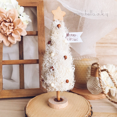 ミニクリスマスツリーナチュラル】クリスマス雑貨 クリスマス