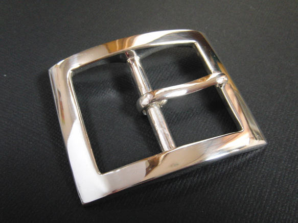 SILVER925製 35㎜幅ベルト用 ロの字型バックル その他アクセサリー