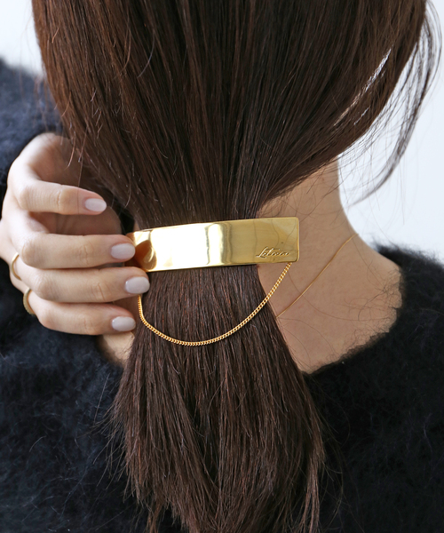 Deuxieme Classe Leticia レチシア バレッタ ゴールド DeuxiemeClasse