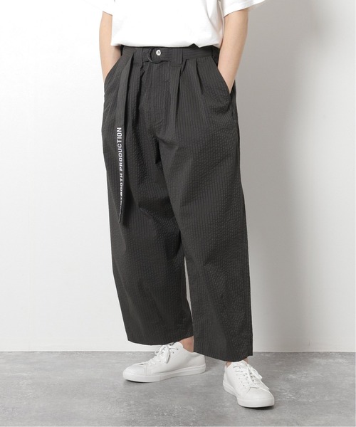 tightbooth ストライプ バギー スラックス タイトブース 太いだけじゃ