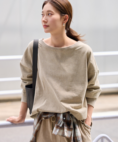 ウェットオゾン加工L/Tee（Tシャツ/カットソー）｜FRAMeWORK（フレーム