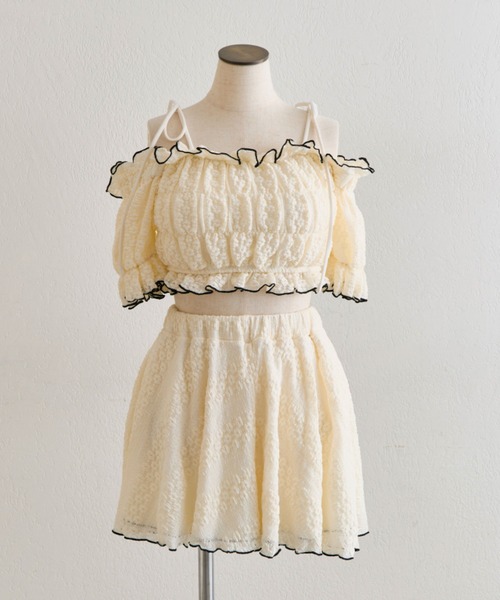 OLIVE des OLIVE（オリーブデオリーブ）の「レースシャーリングswim