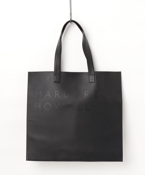 MARGARET HOWELL（マーガレットハウエル）の「LEATHER LOGO BAG