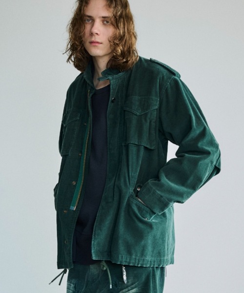 コーデュロイグランジジャケットM-65（ミリタリージャケット