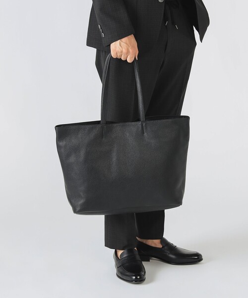 ユニセックス】レザー トートバッグ【A4サイズ・ノートPC収納