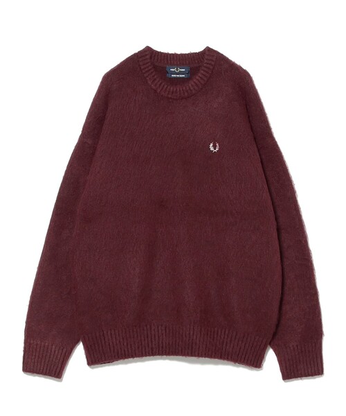別注】FRED PERRY / フラッフィー クルーネックニット（ニット