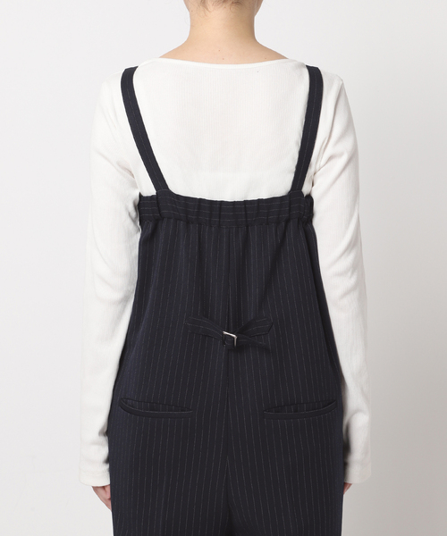 スナップオン オールインワン試着のみ ストライプ スナップオン