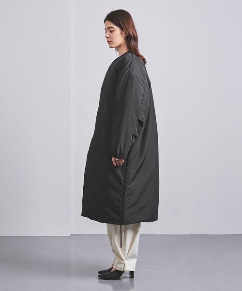 HYKE（ハイク）の「＜HYKE（ハイク）＞ノーカラー ロングコート