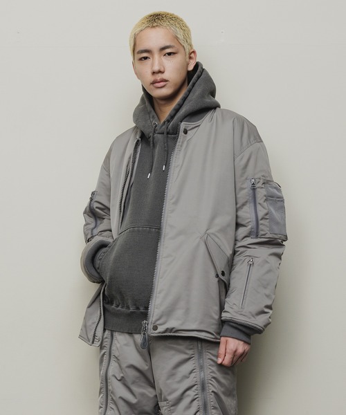 BAL（バル）の「【2023秋冬】NYLON TWILL BOMBER（MA-1）」 - WEAR