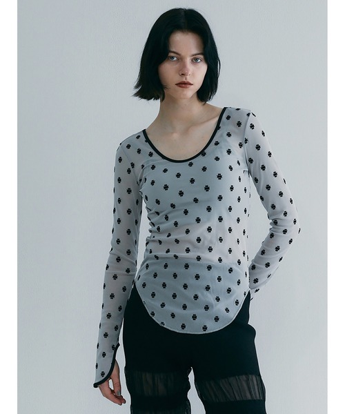 SORIN（ソリン ）の「SWAN LAKE U-NECK TOP/スワンレイク Uネック