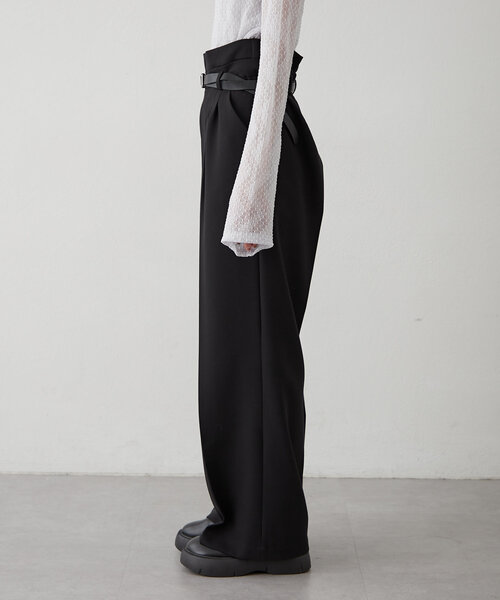 mystic（ミスティック）の「ベルト付きスラックス2（スラックス）」 - WEAR