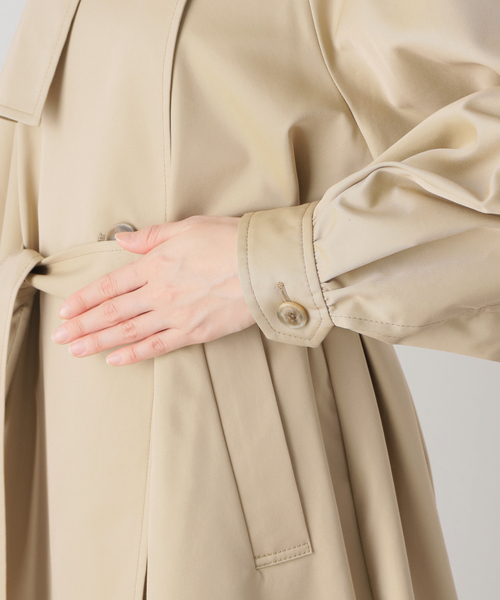 グロウツイルボリューミードレスコート（トレンチコート）｜NOBLE