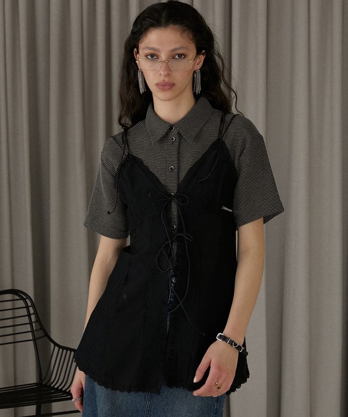 PRANK PROJECT（プランクプロジェクト）の「サテンキャミチュニック