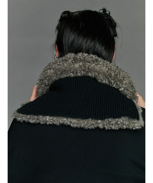 UN3D.（アンスリード）の「FABRIC MIX NECK WARMER / ファブリック