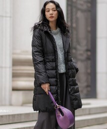 組曲（クミキョク）の「リバーシブルチェックダウン（ダウンジャケット