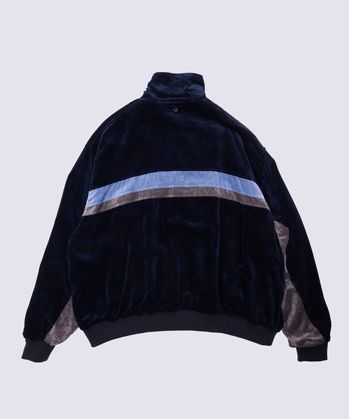 BASICKS】Velvet 90's Line Jacket（ブルゾン）｜BASICKS（ベイ