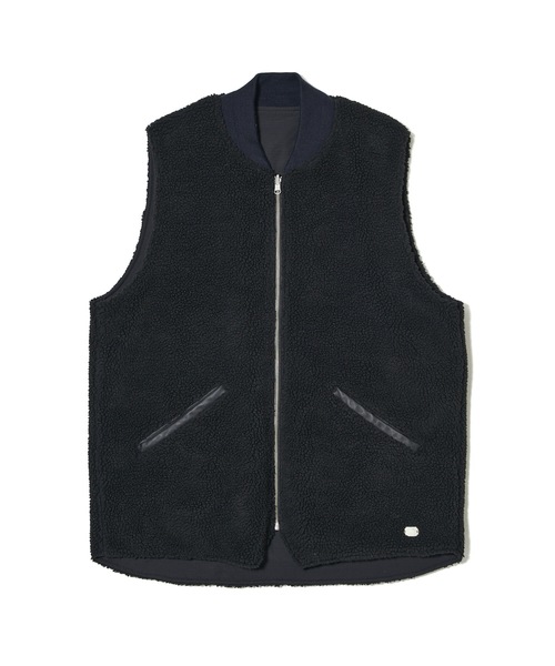 CRIMIE（クライミー）の「RIP STOP BOA MILITARY REVERSIBLE VEST