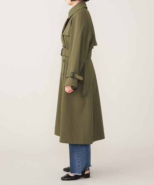 quaranciel:〈洗濯機可能〉ハンサム トレンチ コート（トレンチコート