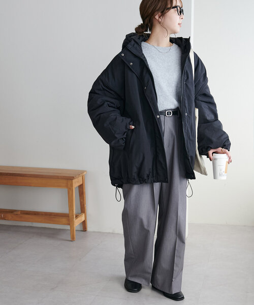 軽量&防寒◎】中綿モンスターパーカー《WEB限定》（ブルゾン