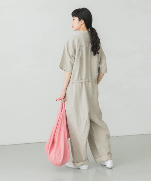 かぐれ（カグレ）の「リネンジャンプスーツ（サロペット