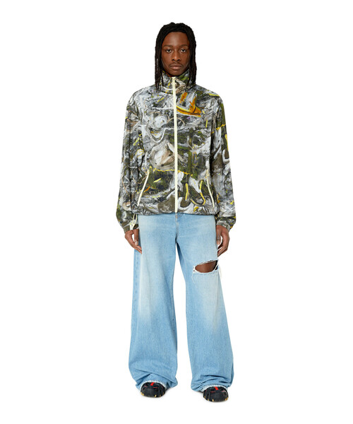 DIESEL（ディーゼル）の「メンズ ナイロンジャケット（ナイロン