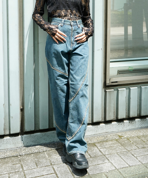 Jieda（ジエダ）の「JieDa / ジエダ 別注 DISTORTED DENIM PANTS