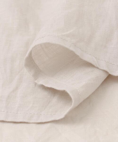 リネンスモックブラウス（シャツ/ブラウス）｜かぐれ（カグレ）の