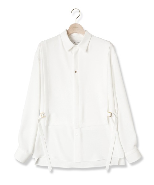 CULLNI（クルニ）の「21-AW-016 レイヤードベルトシャツ（シャツ