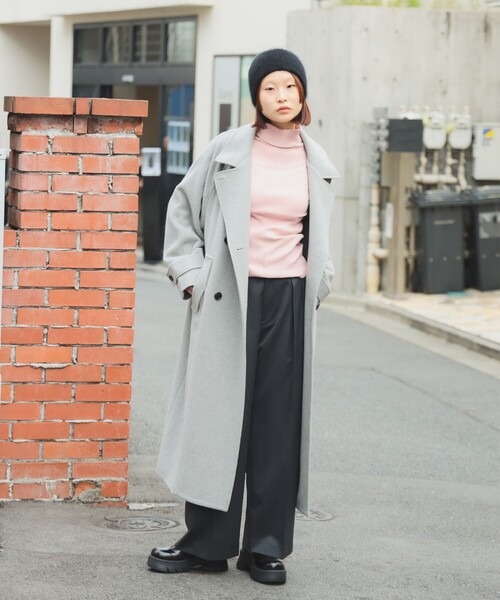 Ray BEAMS（レイビームス）の「スタンドカラー ダブル コート（その他