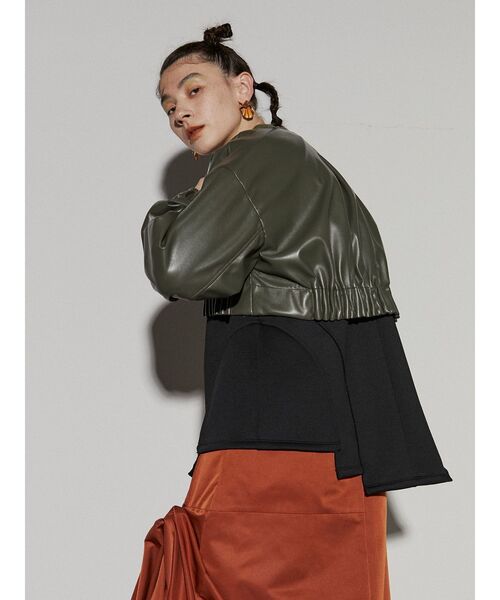 UN3D.（アンスリード）の「スライドカットトップ（Tシャツ/カットソー