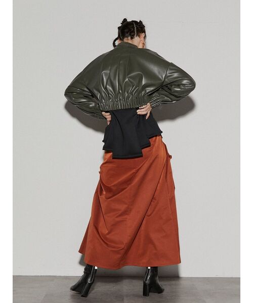 UN3D.（アンスリード）の「スライドカットトップ（Tシャツ/カットソー