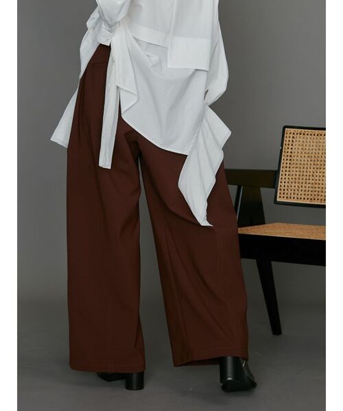 UN3D.（アンスリード）の「COCOON WIDE PT / コクーンワイドパンツ