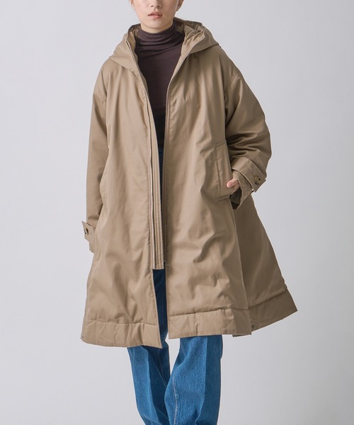 セール】「miffew/ ミフュー」TENT LINE ZIP UP DOWN COAT（ダウン
