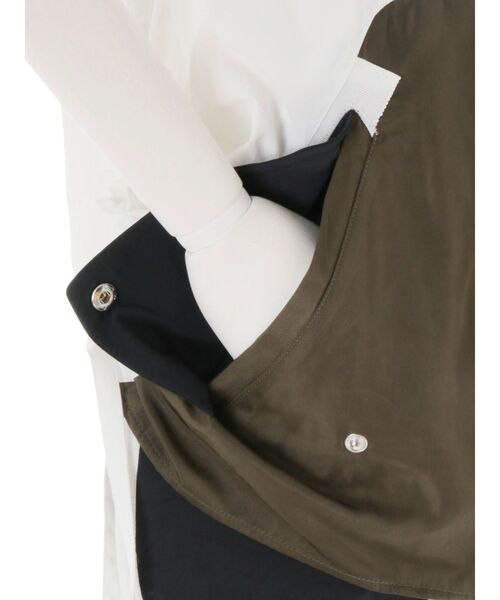 UN3D.（アンスリード）の「MA-1ディテールシャツキャミソール（シャツ