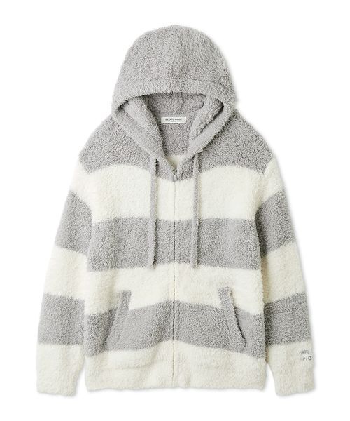 セール】【HOMME】ジェラート2ボーダーパーカー（ルームウェア