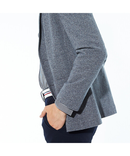 セール】ハイゲージ鹿の子ジャケット（テーラードジャケット