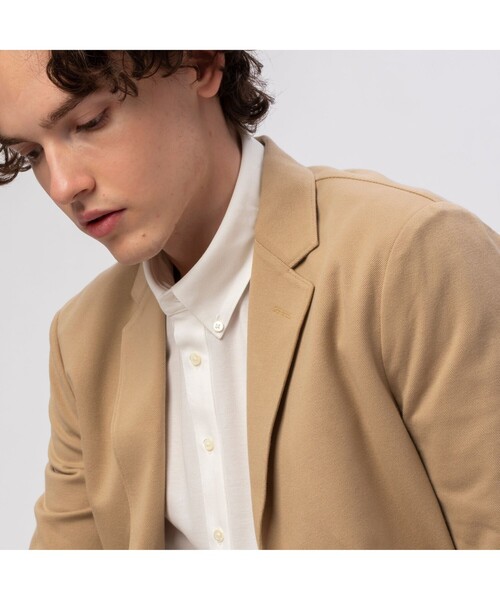 セール】ハイゲージ鹿の子ジャケット（テーラードジャケット