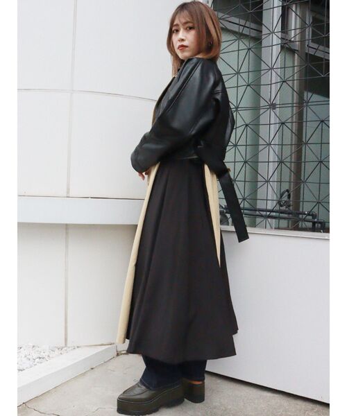 MURUA（ムルーア）の「レイヤードライダーストレンチコート【3way