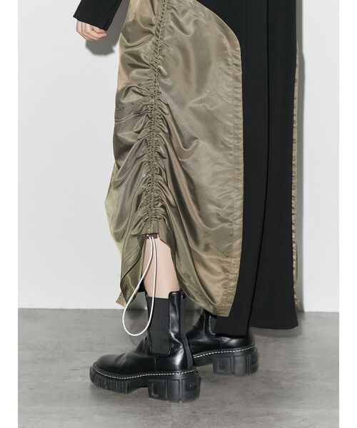 UN3D.（アンスリード）の「MA-1ディテールワンピース（ワンピース