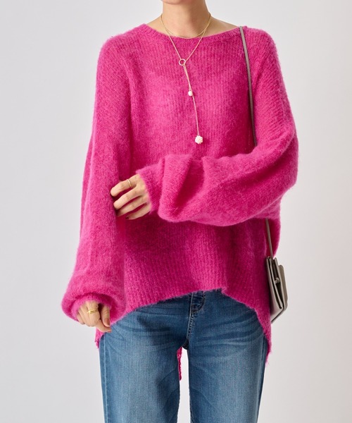 BEARDSLEY（ビアズリー）の「モヘアルーズニット（ニット/セーター