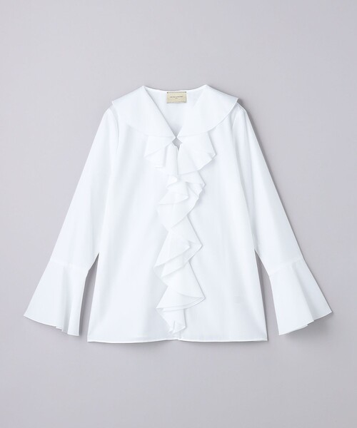 UNITED ARROWS（ユナイテッドアローズ）の「ラッフルフリル ブラウス