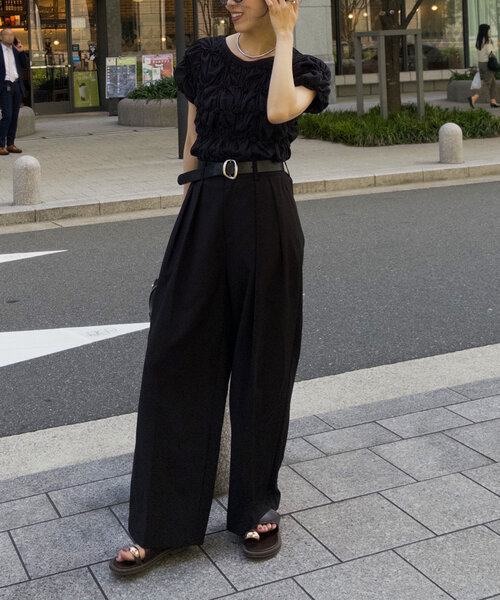 セール】【新色追加/全骨格◎】シャーリングホイップTシャツ（Tシャツ