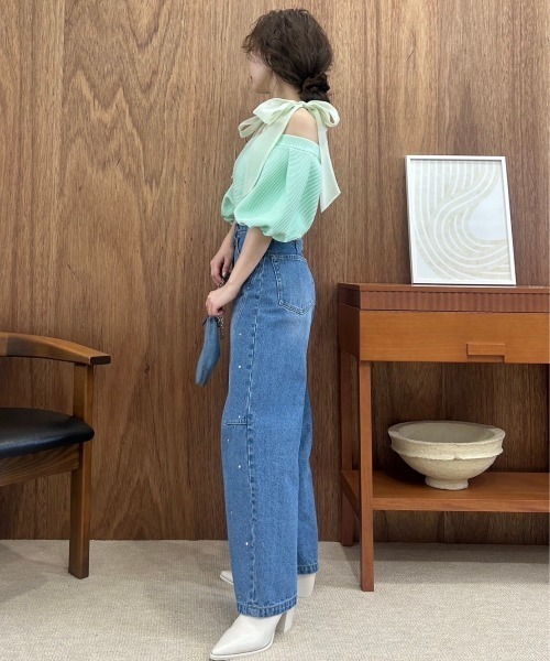 LILY BROWN（リリーブラウン）の「[L.B CANDY STOCK]ハートビジュー