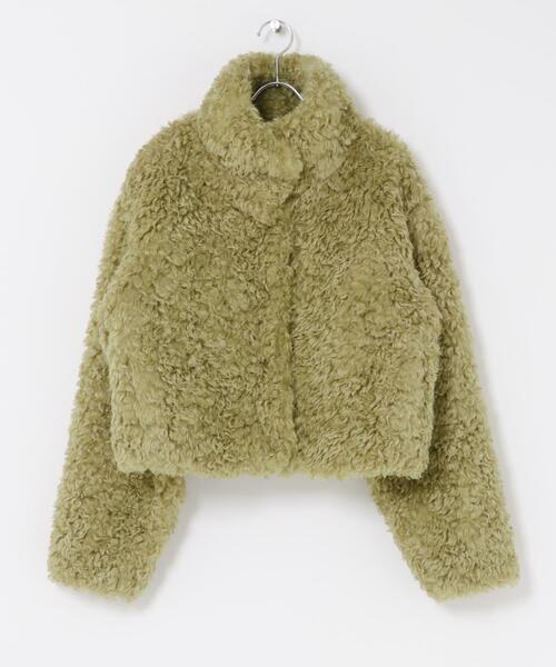 セール】フォルムボアジャケット（その他アウター）｜KBF