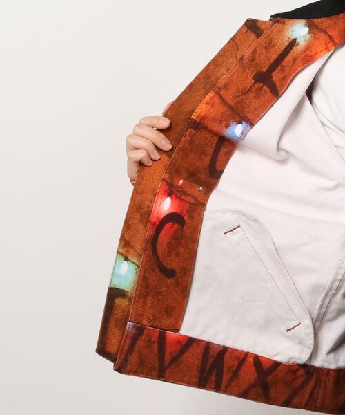 X-girl（エックスガール）の「X-girl × STRANGER THINGS WORK JACKET