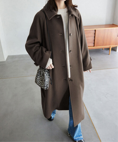SLOBE IENA（スローブイエナ）の「ウールモッサステンカラーコート