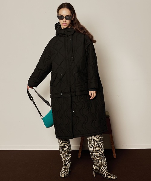 MAISON SPECIAL（メゾンスペシャル）の「Multiway Quilting Mod Coat