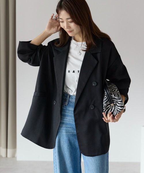 セール】オーバーサイズテーラードジャケット（テーラードジャケット