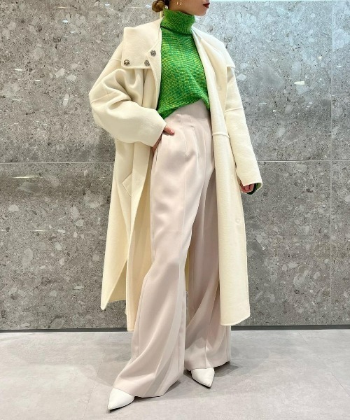 LE CIEL BLEU（ルシェルブルー）の「フードオーバーコート / Hooded